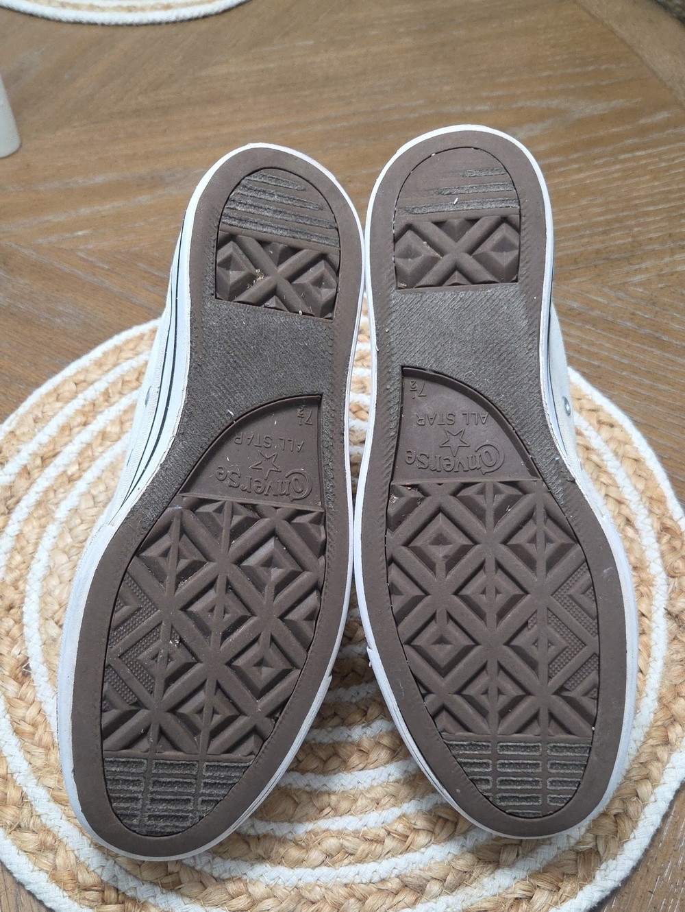 Converse All Star Lift Platform Hightop In White, Size 7.5 - Picture 8 of 11